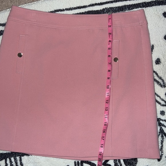 Brand-new, LOFT soft pink, mini preppy skirt, size 14 - Picture 5 of 5